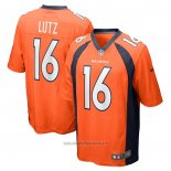 Maglia NFL Game Denver Broncos Wil Lutz Arancione