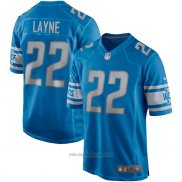 Maglia NFL Game Detroit Lions Bobby Layne Retired Blu