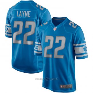 Maglia NFL Game Detroit Lions Bobby Layne Retired Blu
