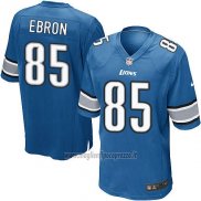Maglia NFL Game Detroit Lions Ebron Blu