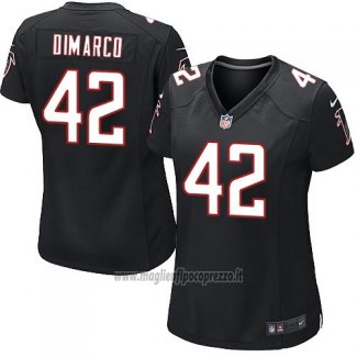 Maglia NFL Game Donna Atlanta Falcons Dimarco Nero
