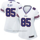 Maglia NFL Game Donna Buffalo Bills Clay Bianco