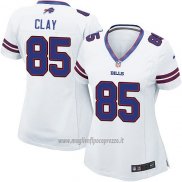 Maglia NFL Game Donna Buffalo Bills Clay Bianco