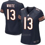 Maglia NFL Game Donna Chicago Bears Bianco Blu