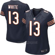 Maglia NFL Game Donna Chicago Bears Bianco Blu
