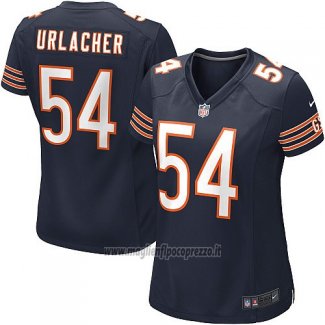 Maglia NFL Game Donna Chicago Bears Urlacher Bianco Blu