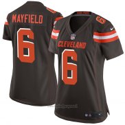 Maglia NFL Game Donna Cleveland Browns Baker Mayfield Marrone2