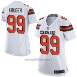 Maglia NFL Game Donna Cleveland Browns Kruger Bianco