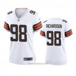 Maglia NFL Game Donna Cleveland Browns Sheldon Richardson 2020 Bianco