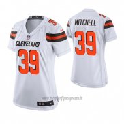 Maglia NFL Game Donna Cleveland Browns Terrance Mitchell Bianco