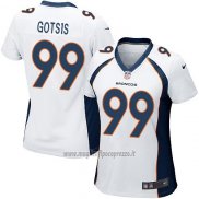 Maglia NFL Game Donna Denver Broncos Gotsis Bianco