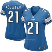 Maglia NFL Game Donna Detroit Lions Abdullah Blu