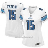 Maglia NFL Game Donna Detroit Lions Tate Bianco