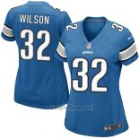 Maglia NFL Game Donna Detroit Lions Wilson Blu