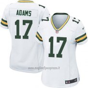 Maglia NFL Game Donna Green Bay Packers Adams Bianco