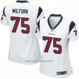 Maglia NFL Game Donna Houston Texans Wilfork Bianco