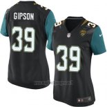 Maglia NFL Game Donna Jacksonville Jaguars Gipson Nero