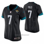 Maglia NFL Game Donna Jacksonville Jaguars Nick Foles Nero