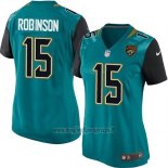 Maglia NFL Game Donna Jacksonville Jaguars Robinson Blu