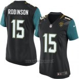 Maglia NFL Game Donna Jacksonville Jaguars Robinson Nero