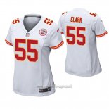 Maglia NFL Game Donna Kansas City Chiefs Frank Clark Bianco