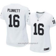Maglia NFL Game Donna Las Vegas Raiders Plunkett Bianco