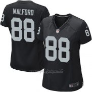Maglia NFL Game Donna Las Vegas Raiders Walford Nero