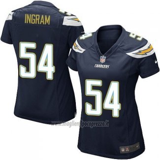 Maglia NFL Game Donna Los Angeles Chargers Ingram Nero