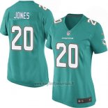 Maglia NFL Game Donna Miami Dolphins Jones Verde