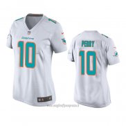 Maglia NFL Game Donna Miami Dolphins Malcolm Perry Bianco