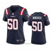 Maglia NFL Game Donna New England Patriots Chase Winovich 2020 Blu