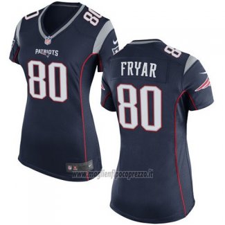 Maglia NFL Game Donna New England Patriots Fryar Nero
