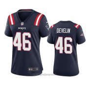Maglia NFL Game Donna New England Patriots James Develin 2020 Blu