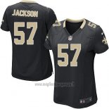 Maglia NFL Game Donna New Orleans Saints Jackson Nero