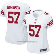 Maglia NFL Game Donna New York Giants Robinson Bianco