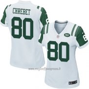 Maglia NFL Game Donna New York Jets Chrebet Bianco