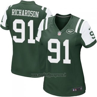 Maglia NFL Game Donna New York Jets Richardson Verde