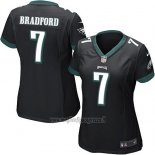 Maglia NFL Game Donna Philadelphia Eagles Bradford Nero