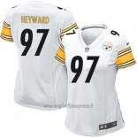 Maglia NFL Game Donna Pittsburgh Steelers Heyward Bianco