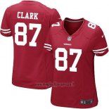 Maglia NFL Game Donna San Francisco 49ers Clark Rosso