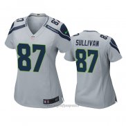 Maglia NFL Game Donna Seattle Seahawks Stephen Sullivan Grigio
