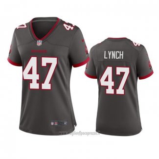 Maglia NFL Game Donna Tampa Bay Buccaneers John Lynch 2020 Grigio