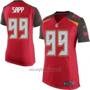 Maglia NFL Game Donna Tampa Bay Buccaneers Sapp Rosso