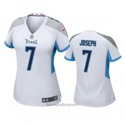 Maglia NFL Game Donna Tennessee Titans Greg Joseph Bianco