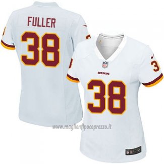 Maglia NFL Game Donna Washington Commanders Fuller Bianco