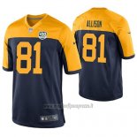 Maglia NFL Game Green Bay Packers Geronimo Allison Blu 100th Anniversary Alternate