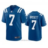 Maglia NFL Game Indianapolis Colts 7 Jacoby Brissett Blu