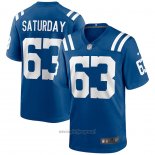 Maglia NFL Game Indianapolis Colts Jeff Saturday Retired Blu
