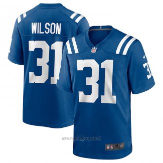 Maglia NFL Game Indianapolis Colts Tavon Wilson Blu