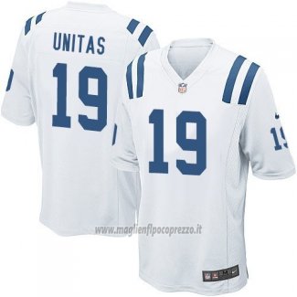 Maglia NFL Game Indianapolis Colts Unitas Bianco